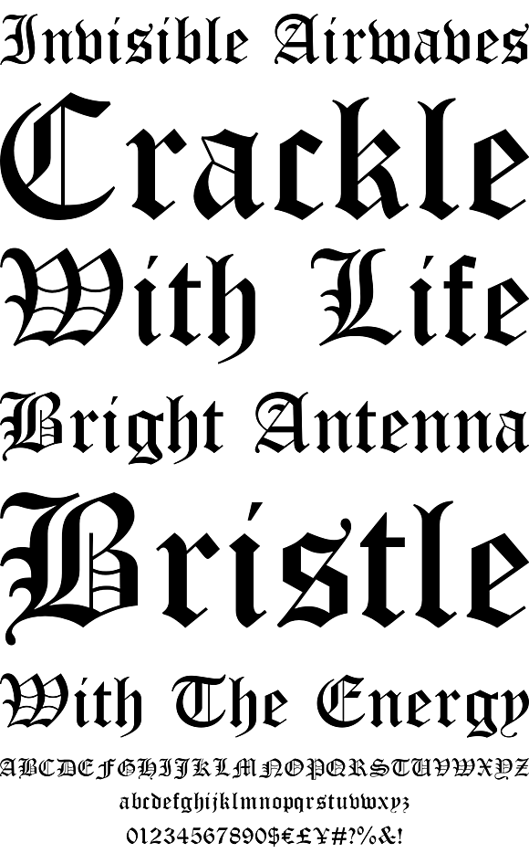 download old english font for mac free